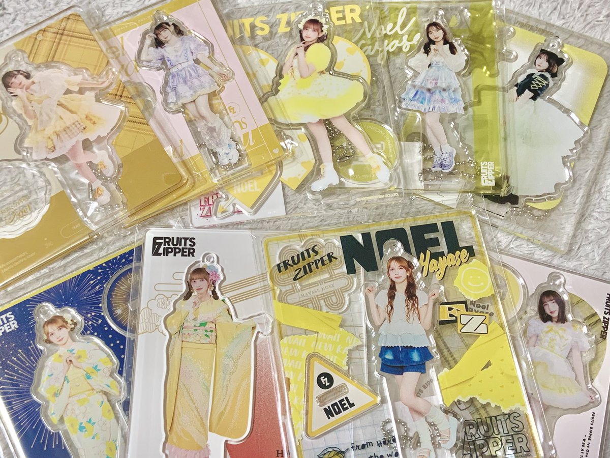 のえちゃんのアクスタ めっちゃとどいたうれしい(*´˘`*)💛 収納も