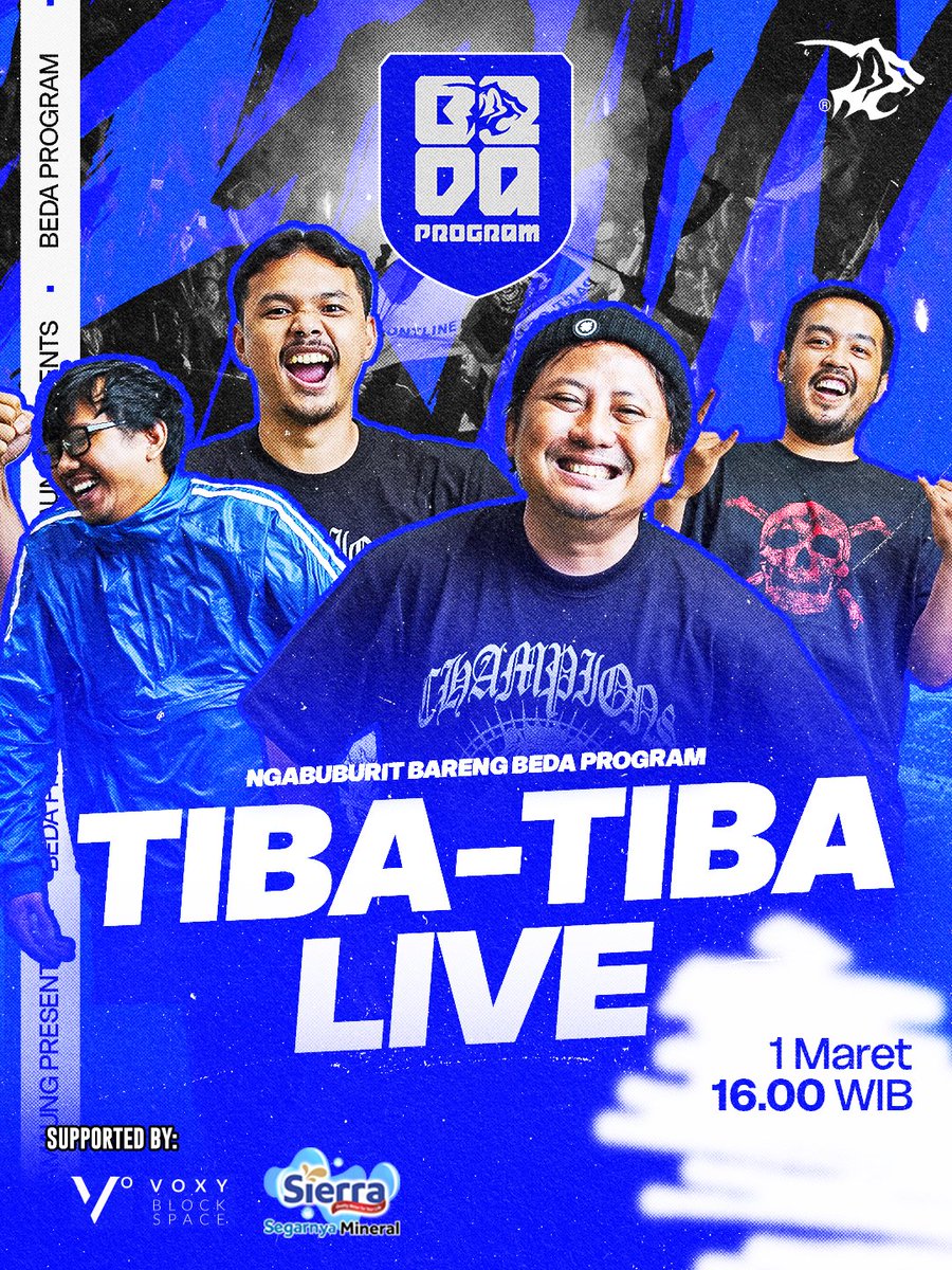 simamaung's tweet photo. Langsung merapat ke kanal youtubenya Simamaung Sport sekarang juga guys! Kita ngabuburit bareng Beda Program. Yuhuuuu 💙💙💙
#simamaungcom #bedaprogram #persib https://t.co/W3CjYJPnSY