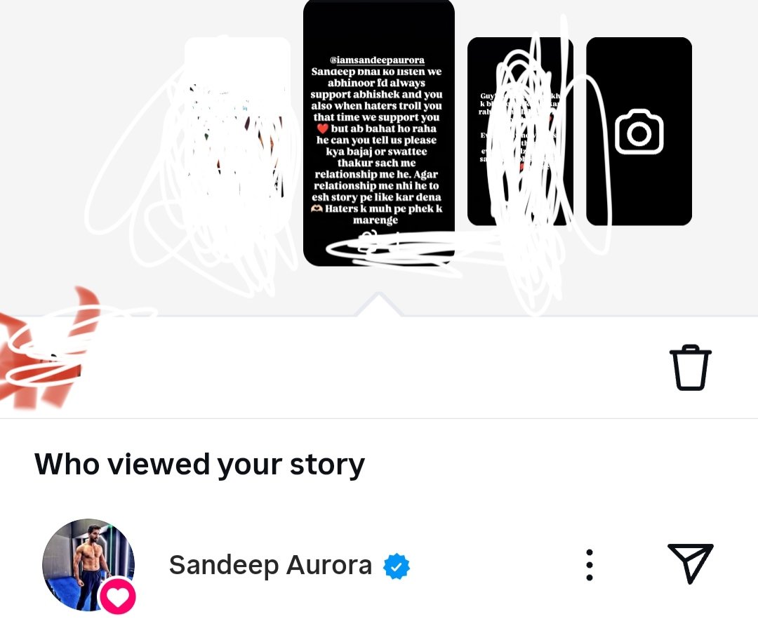 18Bloosom12469's tweet photo. #abhinoor guy's see this abhishek and swattee date nhi kar rahe hai, sandeep ko mene question puchha tha agar sach me date nhi kar rahe he to like kar dena is story ko wo like kiya he. https://t.co/WmlzR7so9D