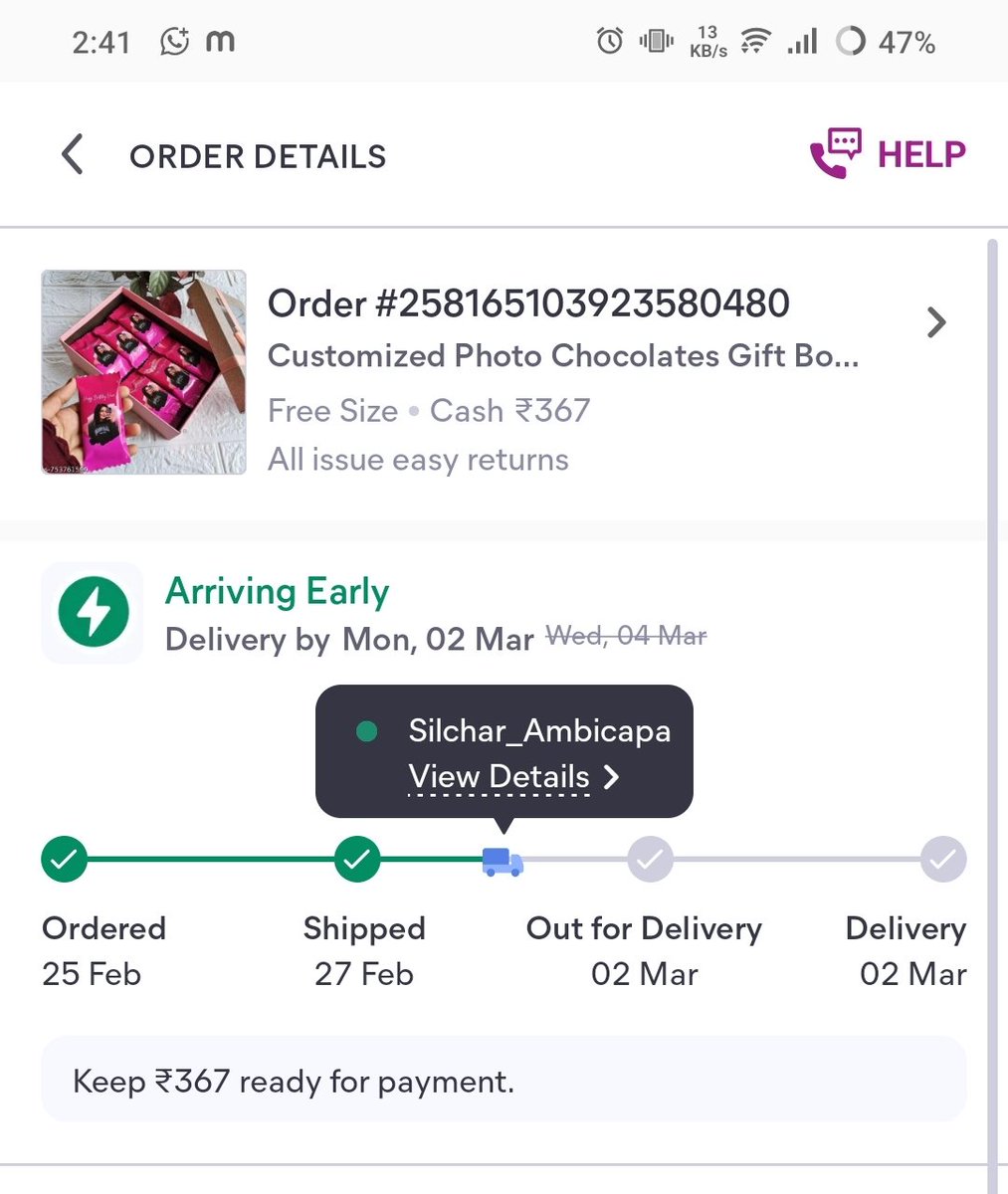 Itsdidarul's tweet photo. Last time after repeated complaint @help_delhivery courier cancelled the shipment, @meesho_support do you really give support to customer? As said by you I have ordered again, still shipment is stucked at @delhivery office. Take strict action and deliver the shipment asap. https://t.co/VZ70u2f6sf