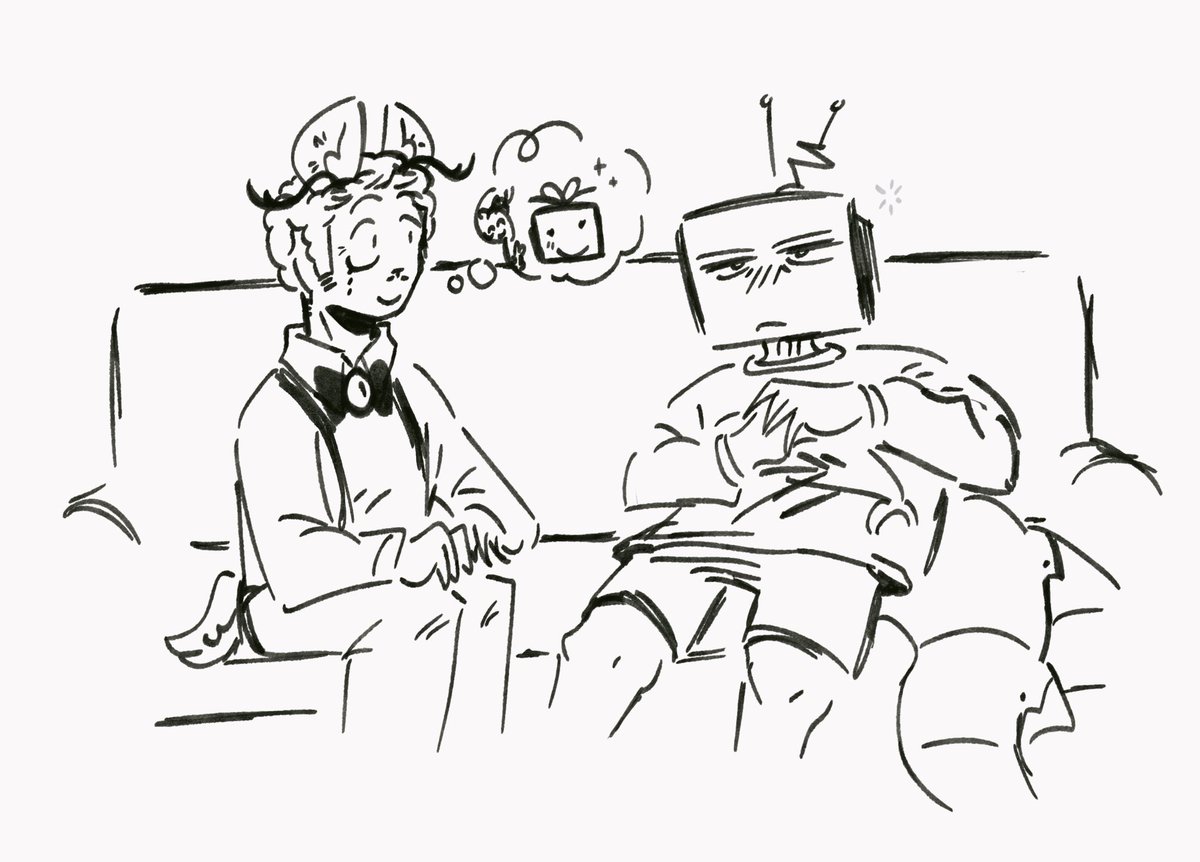 voxalatte's tweet photo. Hands to yourself, man.. #RadioStatic https://t.co/Lx2PcSWdPA