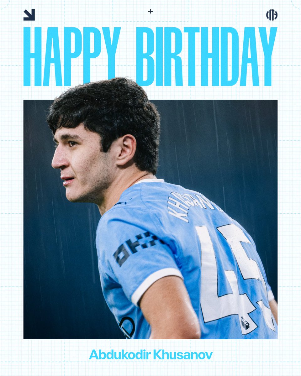 Sending birthday wishes to Abdukodir Khusanov! 🥳🩵