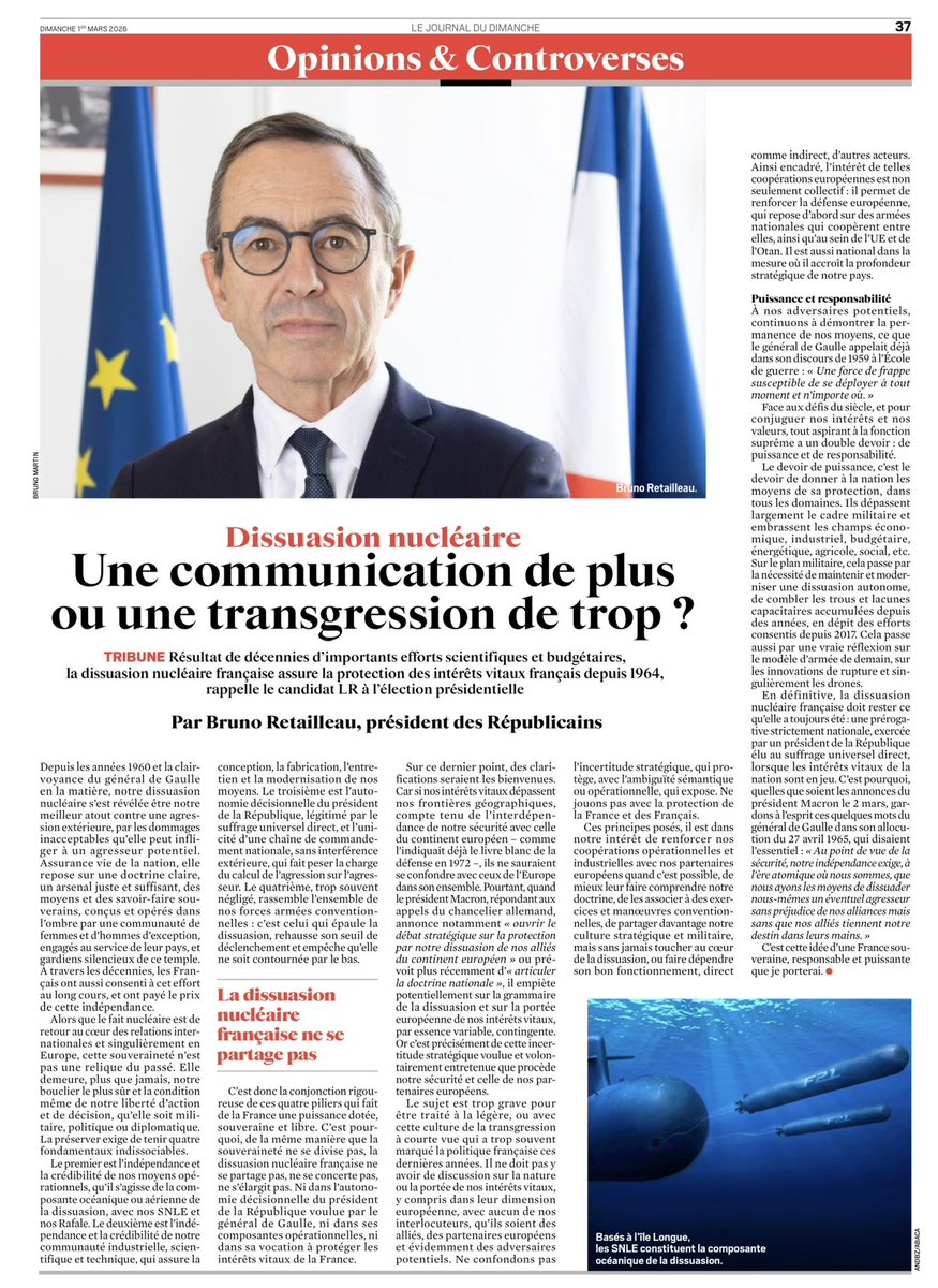 Actu Retailleau tweet media