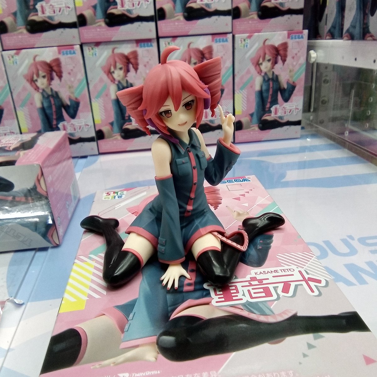 最新景品情報】 #重音テト ちょこのせ PMフィギュア重音テトが登場中