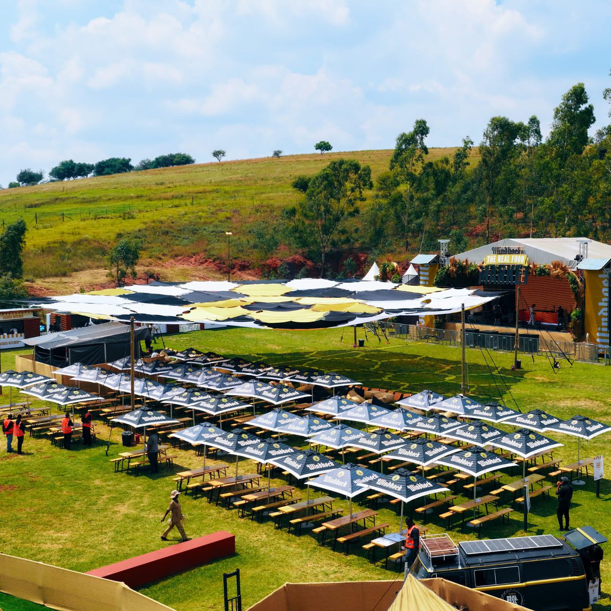I’ve been to a lot of markets before, but yesterday <a href="/WindhoekBeer_SA/">Windhoek Beer SA</a>  raised the bar for me literally 🤣

The setup &amp; the ambiance was definitely giving luxury and fun at the same time. #WindhoekBeerSA 
#RealBeerRealFood 
#100Real 
#TheRealFoodMarket