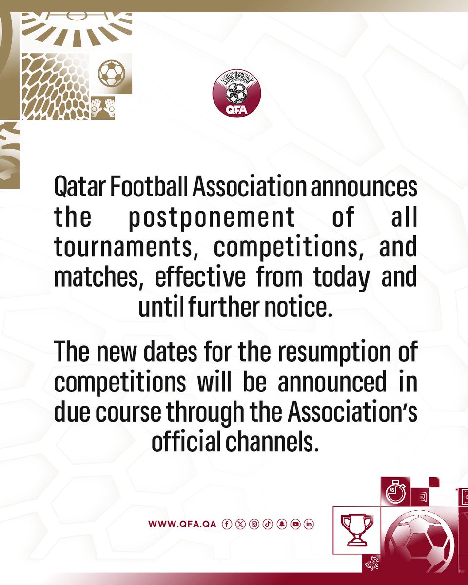Qatar Football Association tweet media
