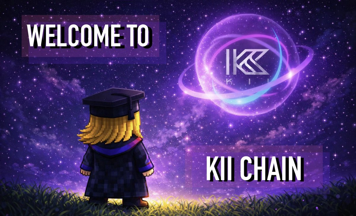 🛸
       KiiChain built for emerging-  
                    market finance 

   🟣   INTRODUCING | TESTNET
        kiichain.io/testnet?refer=…

✦ <a href="/KiiChainio/">KiiChain</a> is a purpose-built Layer-1 for real-world assets, payments, and on-chain FX in emerging markets — fast finality, tiny fees,
