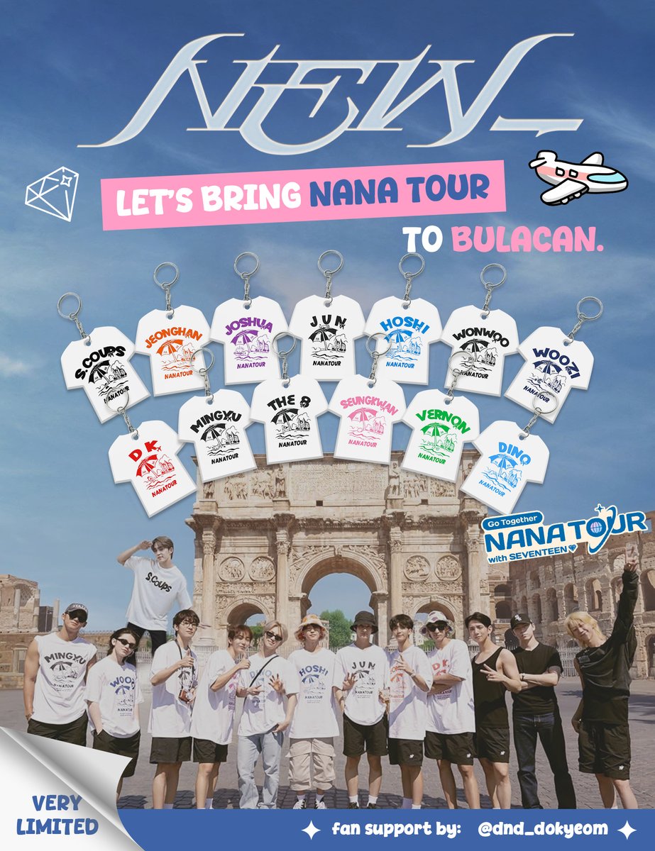 dnd_dokyeom's tweet photo. LET'S BRING NANA TOUR TO BULACAN...

fan support by: @dnd_dokyeom 

♡ 1:1  
☁︎ MBF, Like + RT to spread
♡ very limited qty

#NEW_BULACAN #SEVENTEEN_NEW_IN_BULACAN https://t.co/Ce0AW4LDEV