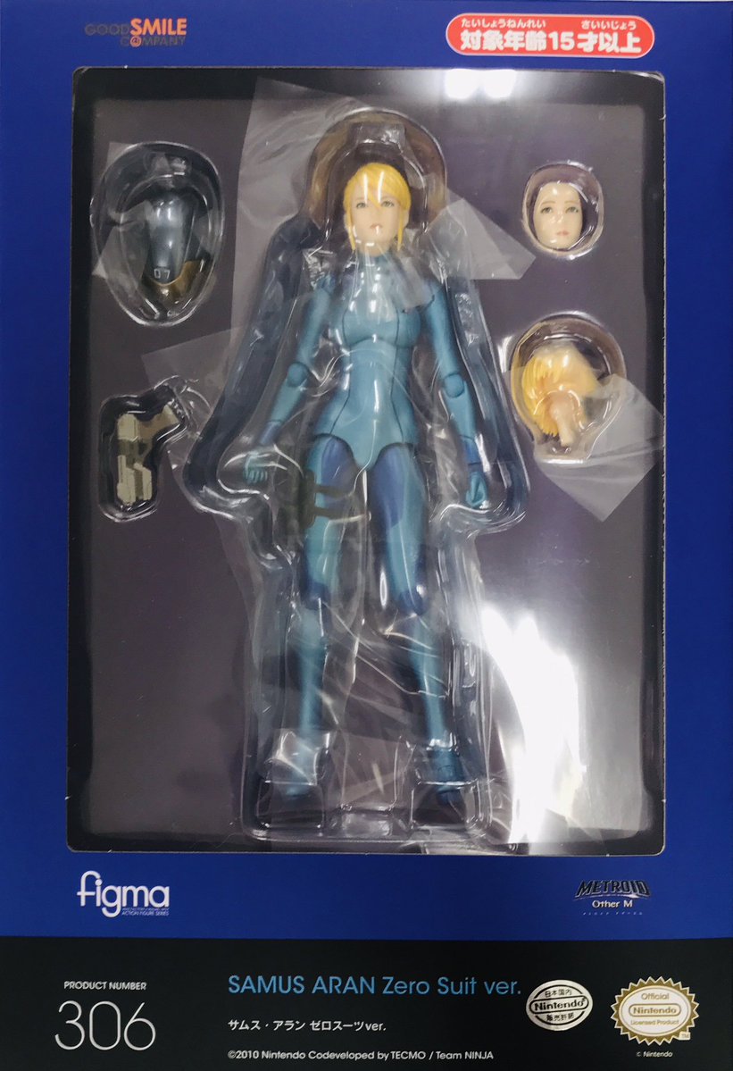 らしんばん水戸店/出品情報】 □figma 306 METROID Other M サムス