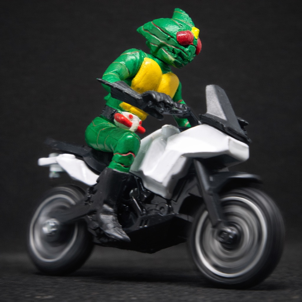 Yellのガチャ 「ダイキャストモーターズ」TYPE-B。 手元にある