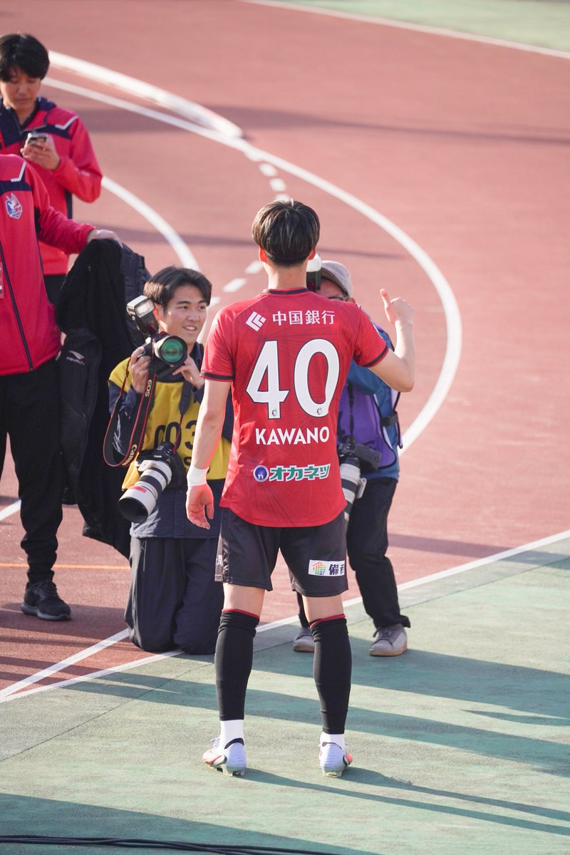 ファジアーノ岡山の「40」が出世番号になる物語、第一章。