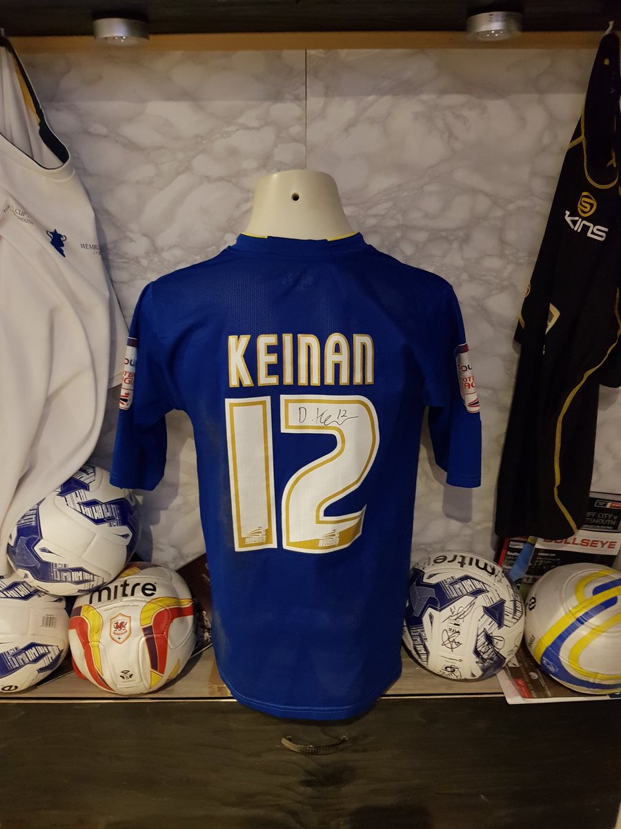 Cardiff City Match Worn Shirts tweet media