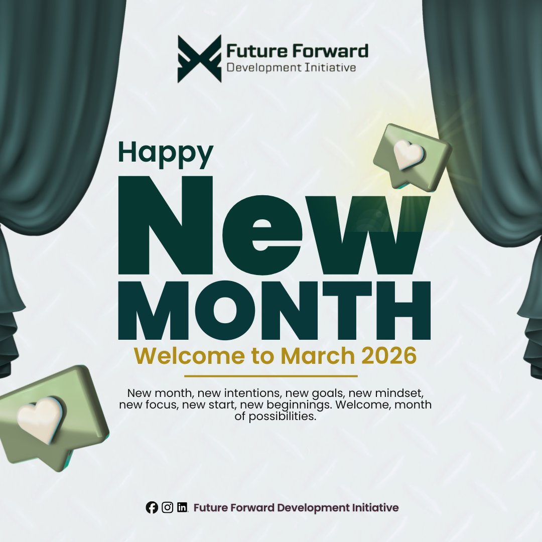 StarttheFuture2's tweet photo. Welcome to March! πΏ A new month is a fresh opportunity to push boundaries and drive sustainable development forward..
#march
#FFDI https://t.co/paSyPHq18i