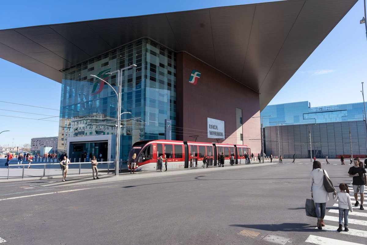 OQuotidianaBlog's tweet image. È un doppione della #MetroB? 
No. 
Il tram offre servizio di prossimità lungo l’asse Tiburtino. Capacità fino a 220 passeggeri per vettura. 
Approfondimento 👉 odisseaquotidiana.com/2026/02/tramvi…

 #MobilitàUrbana #Roma