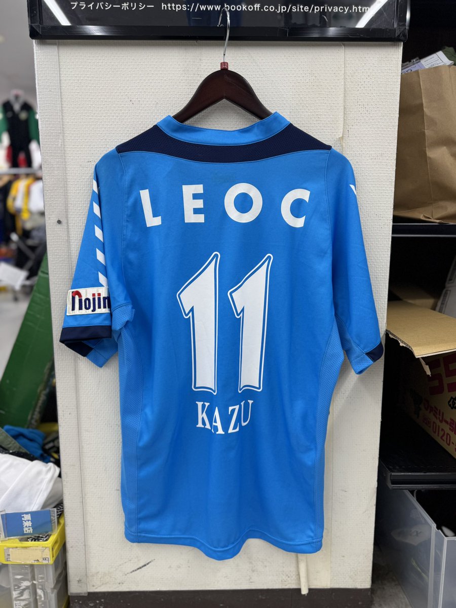 ⚽#ユニフォーム 新着情報⚽】 #2007年 #横浜FC #三浦和良 選手