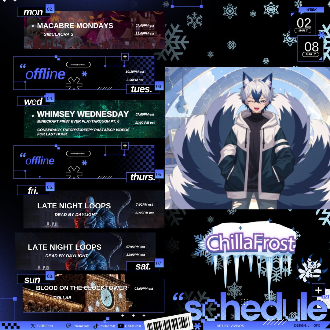 ChillaFrost (@chillafrost) on Twitter photo 