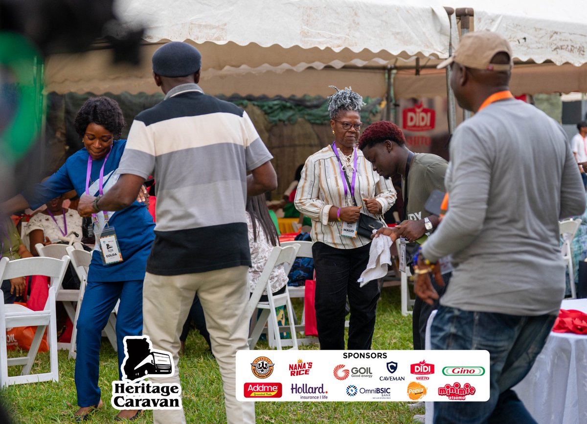 Caravan essentials? ✅
Excitement? ✅

Our caravanites are hitting the road in style.

Sponsored by:  <a href="/minimieatsomo/">Minimie Atsomo</a> <a href="/GinoGhana/">Gino</a> <a href="/cavemanwatches/">cavemanwatches</a> <a href="/GOIL_Official/">GOIL</a> <a href="/PeevaBeverages/">Peeva Beverages</a> <a href="/NanasRice/">Nana's Rice</a> <a href="/ghanatourismGTA/">Ghana Tourism Authority</a> <a href="/HollardGhana/">Hollard Ghana</a> Add Me groundnut paste, Didi Shito

#HeritageCaravan2026