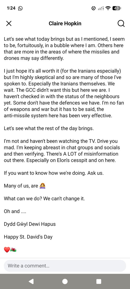 Claire Hopkin 🏴 tweet media