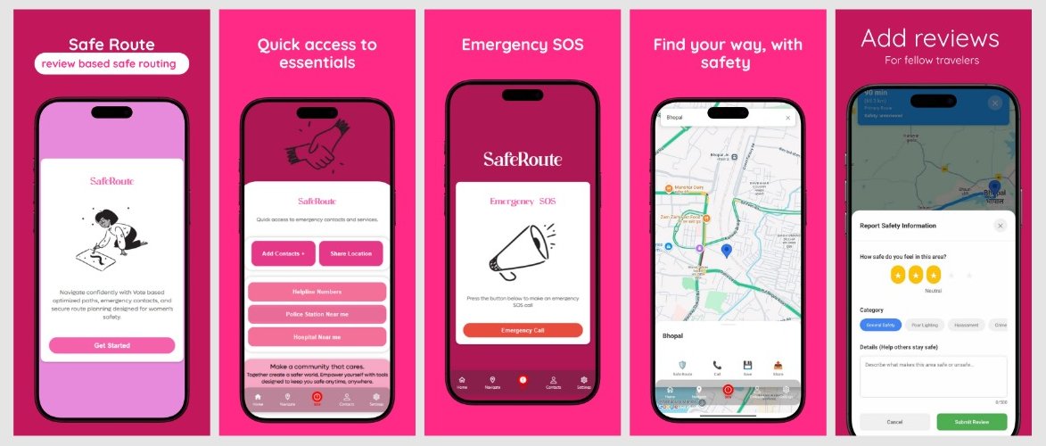 Swastik_707's tweet photo. I didn’t win the Google Maps Hackathon, but I built a project I’m incredibly proud of: 

SafeRoute: Most navigation apps optimize for speed. I wanted to build an engine that optimizes for survival and women's safety.

Here is how I built the routing logic 🧵👇 https://t.co/yliPfmzAfb