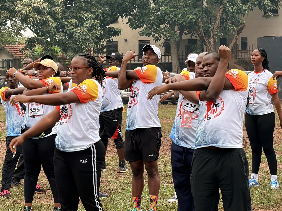 👷🏿‍♂️👷🏿‍♀️Annual Engineers’ Run 2026 | Kyambogo Grounds

The Hon. Minister of State for Works &amp; Transport [Works], Musa Ecweru, has officiated at the Annual Engineers’ Run 2026.

It’s an engagement bringing together professionals under the Engineers Registration Board [ERB] to