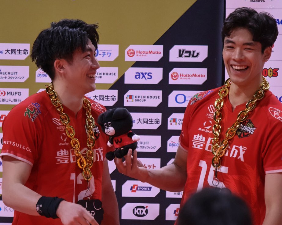 260301
#水町泰杜 選手  
#宮浦健人 選手
#ウルフドッグス名古屋