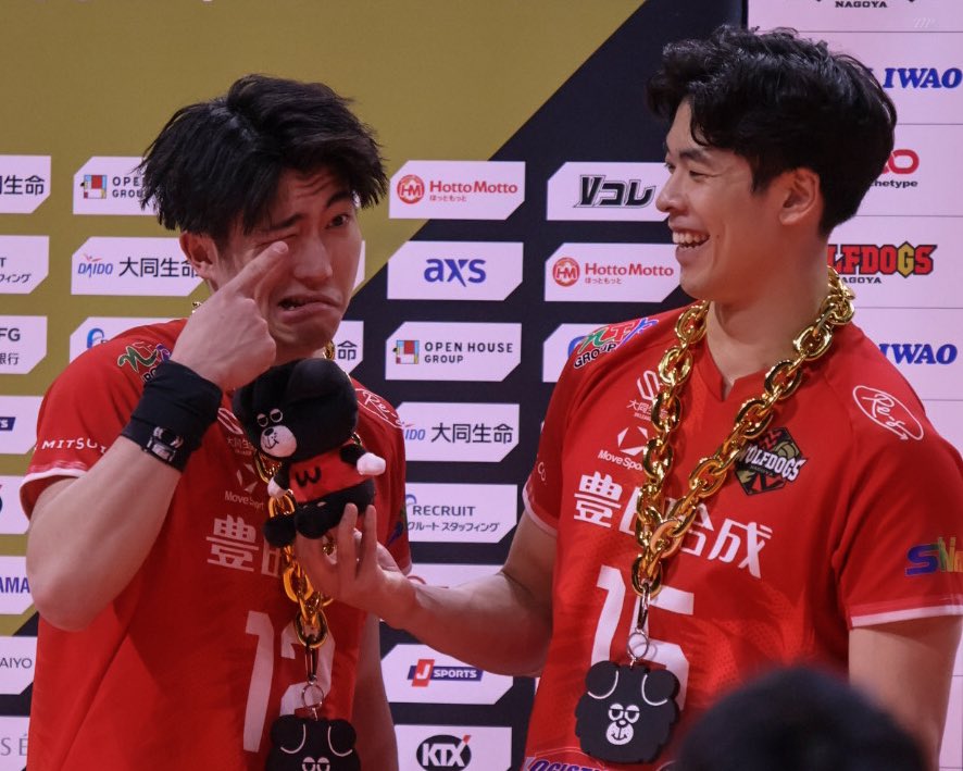 260301 #水町泰杜 選手 #宮浦健人 選手 #ウルフドッグス名古屋