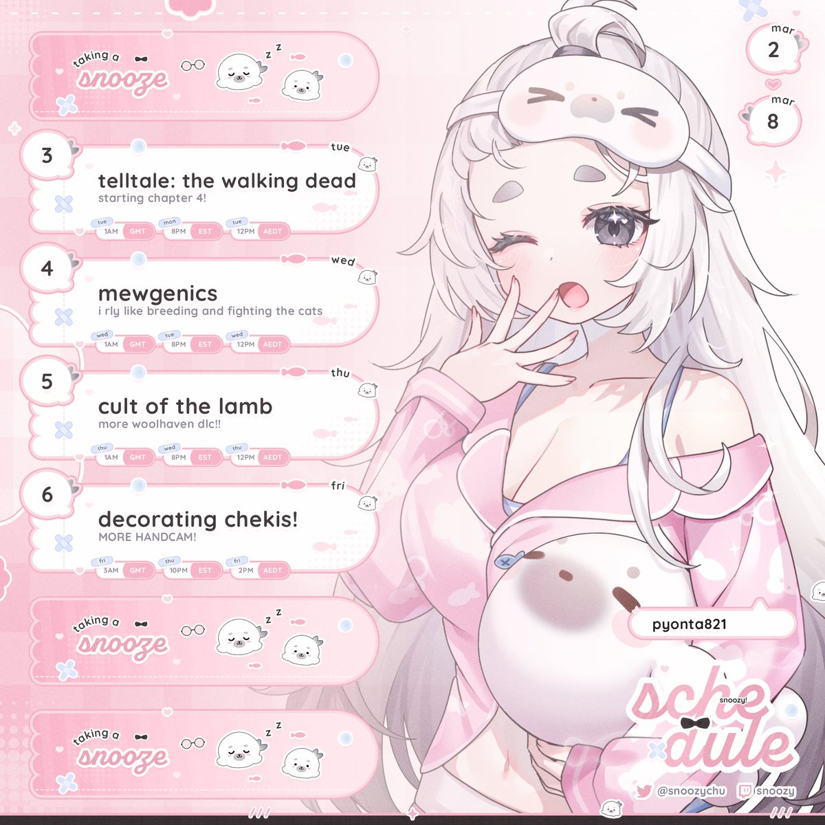 snoozy 🦭🎀 【SVA】➡️ CARRIER CON tweet media