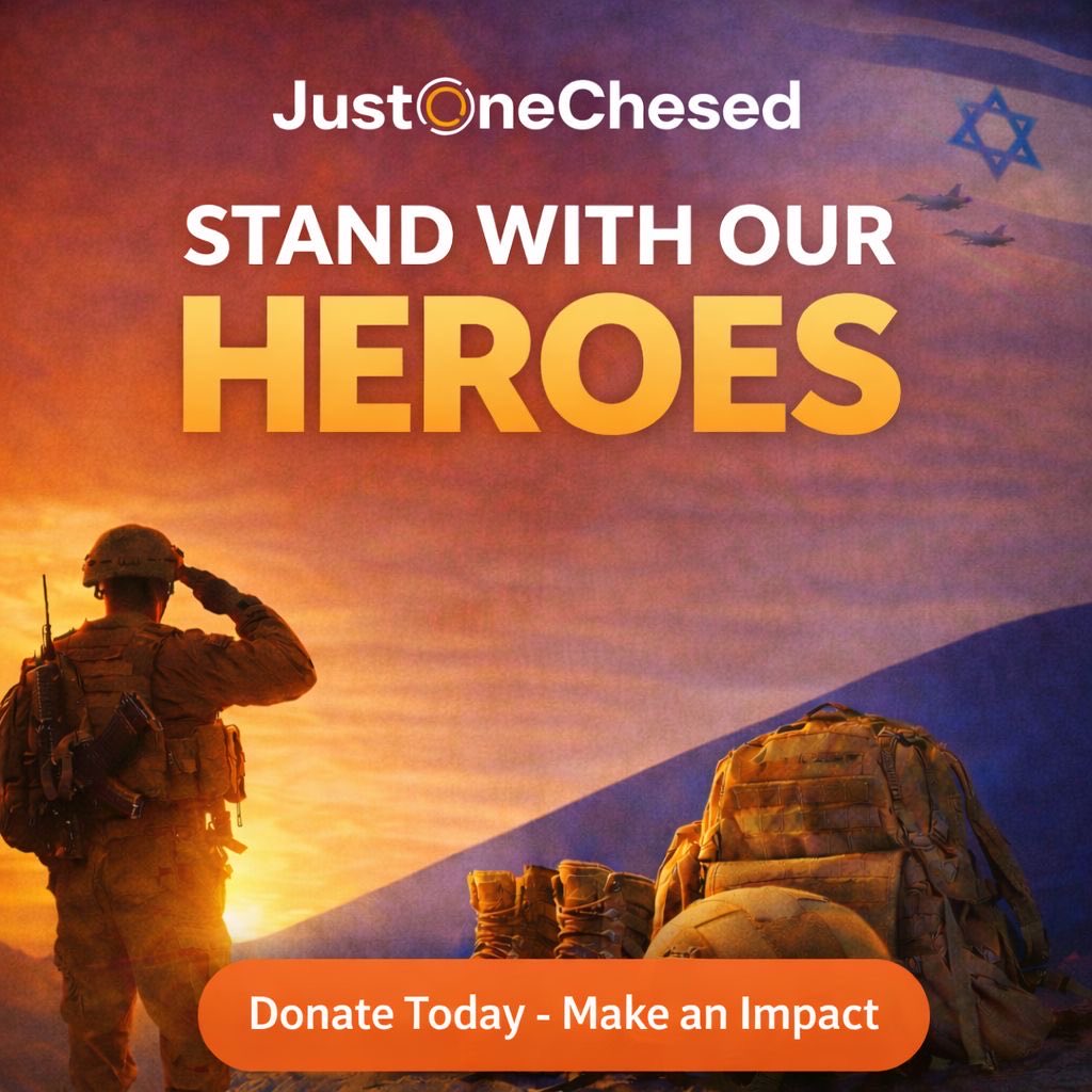 JustOneChesed's tweet photo. Soldiers are reaching out for protective gear and urgent supplies. Families at home are facing real strain. We’ve already supported 150,000+ soldiers and are responding in real time. The next 72 hours are critical. 🇮🇱 #Iran #Khamenei 
https://t.co/iBCGOePFbe https://t.co/8q5zXvttiC