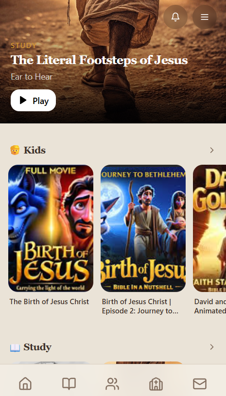 CryptoChurchApp's tweet photo. Would you watch a streaming platform built entirely around the Bible? 👀

We built one.

Think Netflix… but for the Bible. 🎬📖

Movies. Sermons. Teachings. Kids content.
All inside CryptoChurch 🙏

Download the app now https://t.co/5WHhztiJQM https://t.co/tLlQTyR8aZ