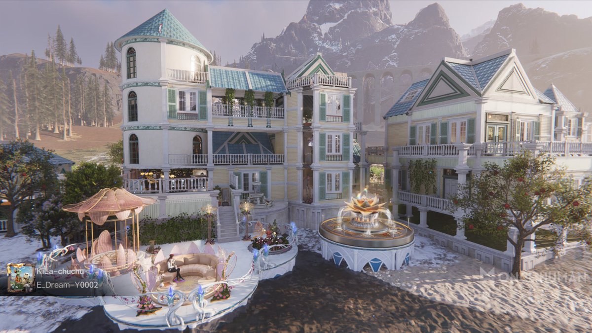 S2_KiLa_S2's tweet image. 柵をつけたり、お花畑のお庭にしたり、ガレージ作ったり、海が眺められるきれいな場所を作ったり…
お家のアップデート楽しい🩷🩷🩷
#OnceHuman #ワンスヒューマン #ワンスヒューマン建築 #OnceHuman建築