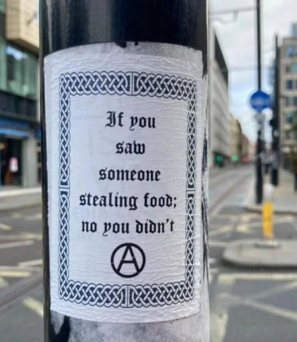 ultras_antifaa's tweet photo. “If you saw someone stealing food, no you didn't” https://t.co/5LUSYtH3vX