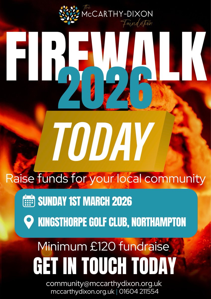 TMDFoundation's tweet image. 🔥 It’s Firewalk Day! 🔥

Today’s the day 👣🔥
Good luck to all our amazing participants taking on the challenge — you’ve got this! 💪💛

Let’s do this! ✨

#Firewalk #TMDF #ChallengeDay #MakingADifference