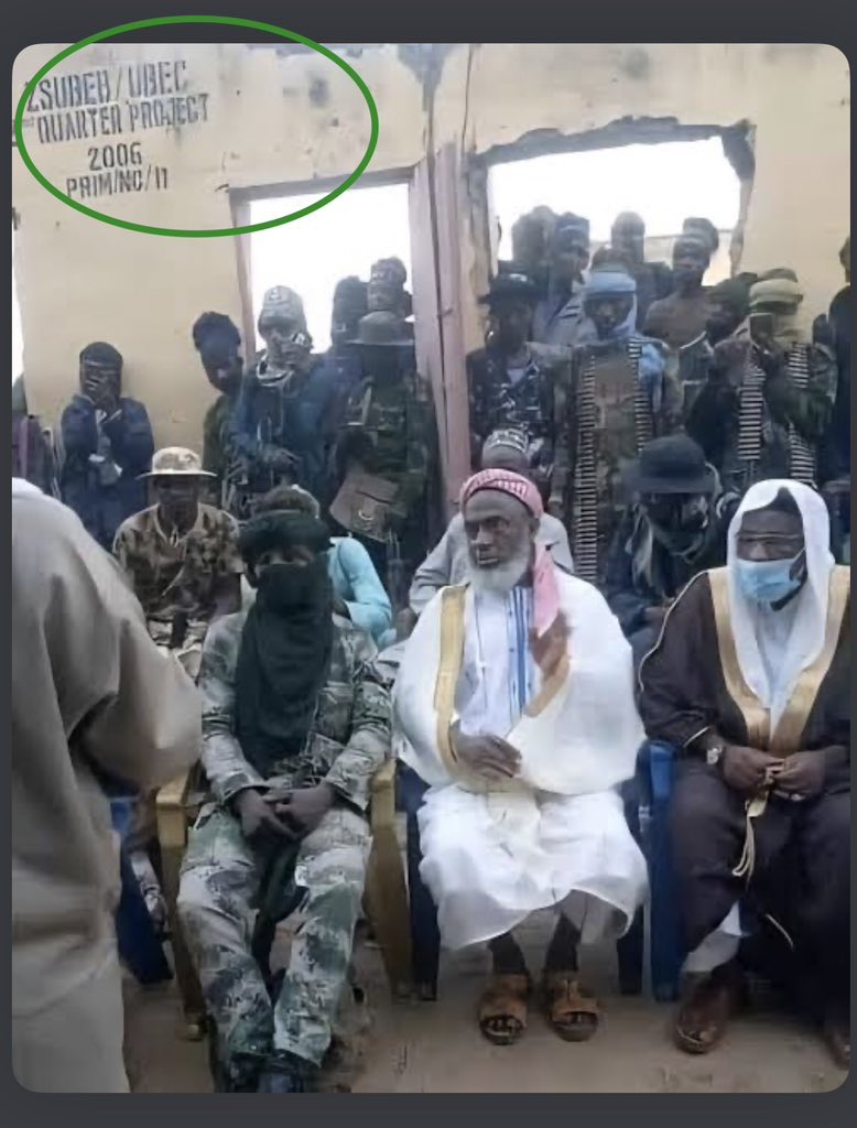 We even get official Negotiator with terrorist.

Like na him be middle man between Our Government and Boko haram.

Na him 9-5 be that.

I never see this kind thing before for my life.