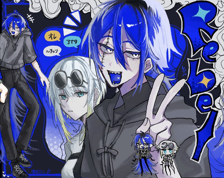 #DAEMONCORE_OC
精神年齢低い2メートル君でお邪魔してます🪡💙