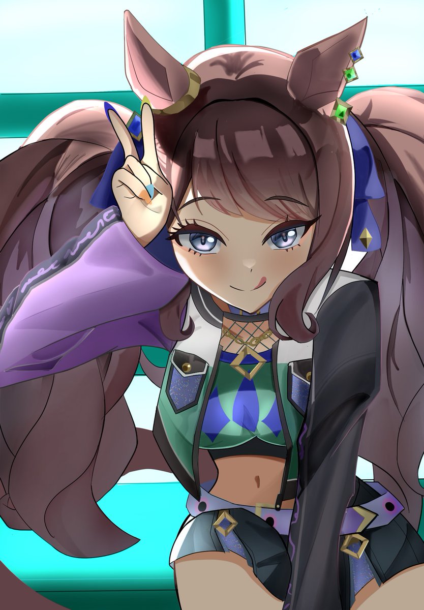 窓際にて
#ウマ娘
#トーセンジョーダン