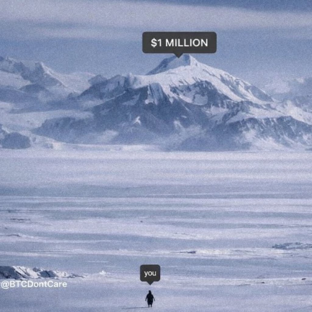 Your time starts now.

Road to $1 Million.