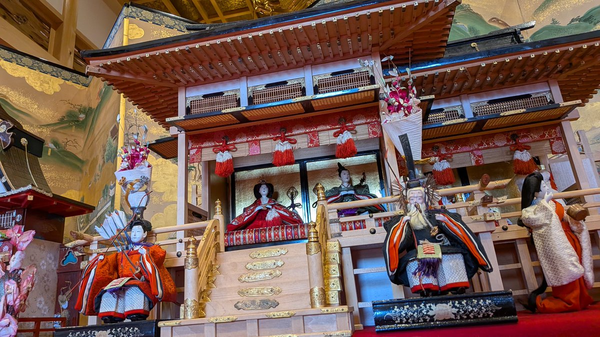 明治～昭和初期、江戸時代のお雛様もあって素晴らしかった！ 昔の