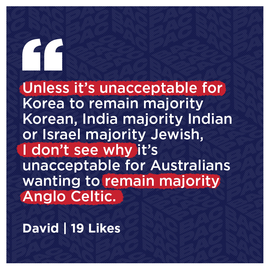 We're pleased to see the comment section under today’s <a href="/australian/">The Australian</a> article, made up of paying subscribers, overwhelmingly rejecting the ridiculous moral framing and hypocrisy. With over 150 comments, only a handful were buying it.