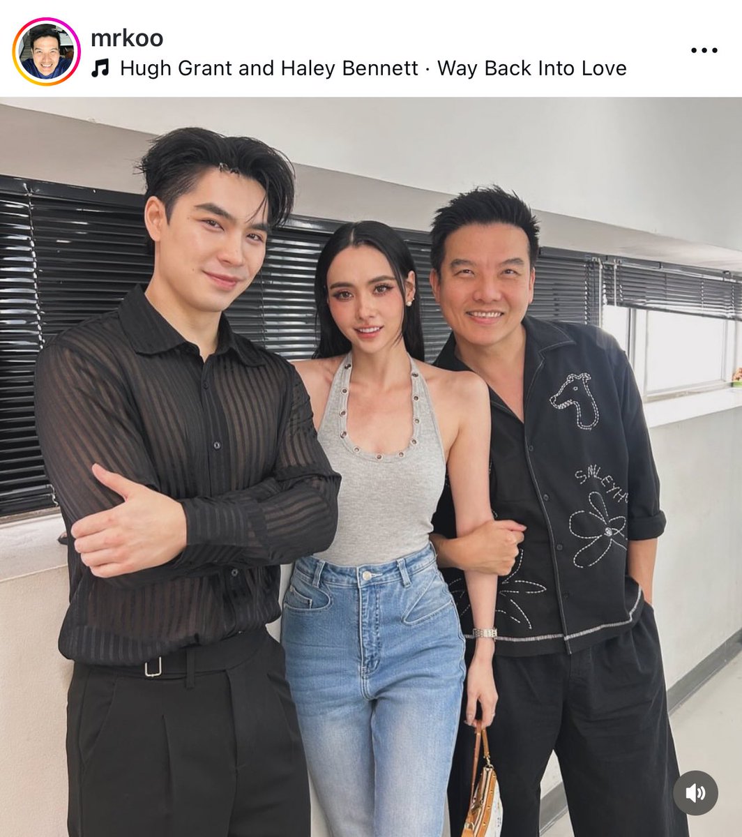 พระนางและผู้กำกับ 🥰
 #มุกดานรินทร์รักษ์