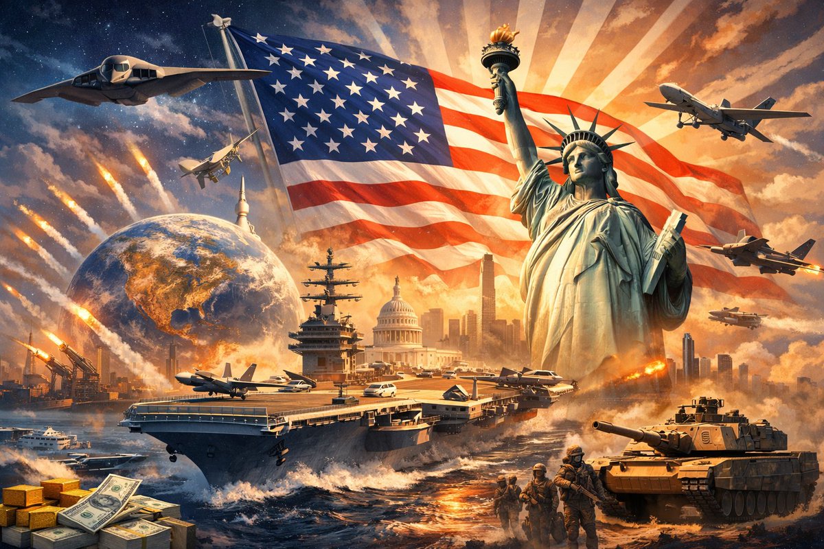Mungkin ada yang penasaran, kok bisa sih Amerika jadi negara terkuat di dunia? 

Gimana awal mulanya? Kok bisa bisanya jadi negara paling berpengaruh di dunia sampe banyak pemimpin negara negara nurut aja apa kata Amerika?

Kok bisa pada takut sama USA?

Gini rangkumannya..
