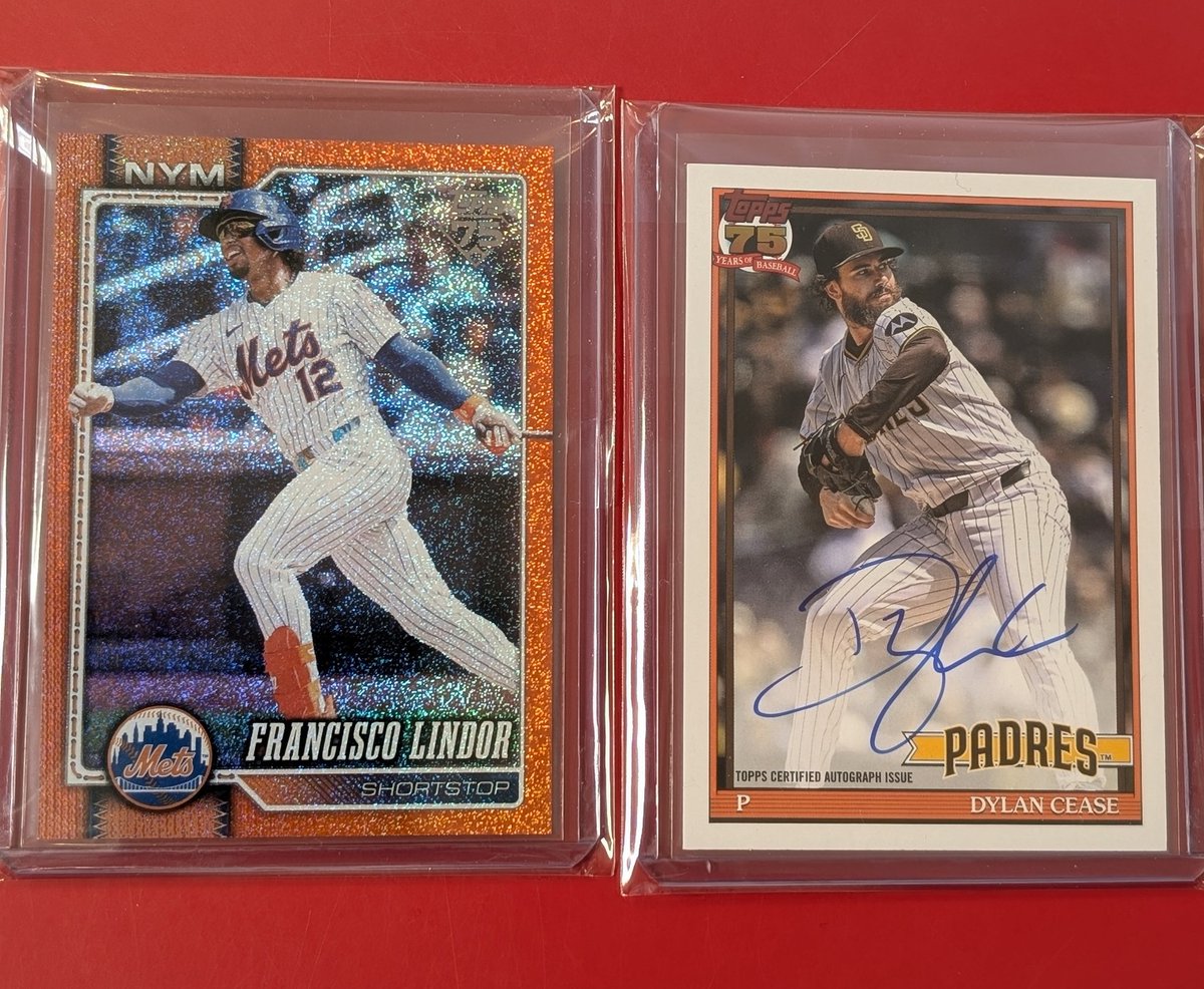 親子3名でいらっしゃる常連様🙇 ⚾MLBシリーズ1ジャンボ3パック 勝負