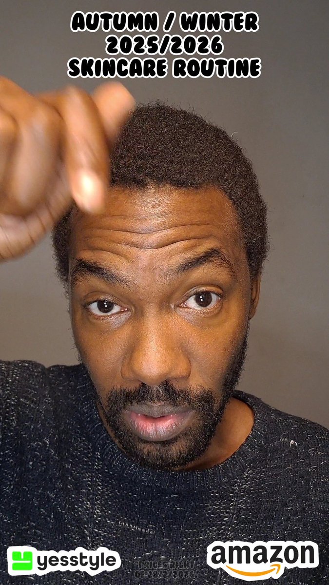 CHASEJLONDON's tweet image. Autumn / Winter 2025–2026 Skincare Routine

As the weather gets colder, I focus on hydration, barrier strength, and keeping my skin balanced without over-stripping.

Links available via Amazon &amp;amp; YesStyle

youtube.com/shorts/xMprMR-…

#AutumnSkincare #WinterRoutine #BlackSkinCare
