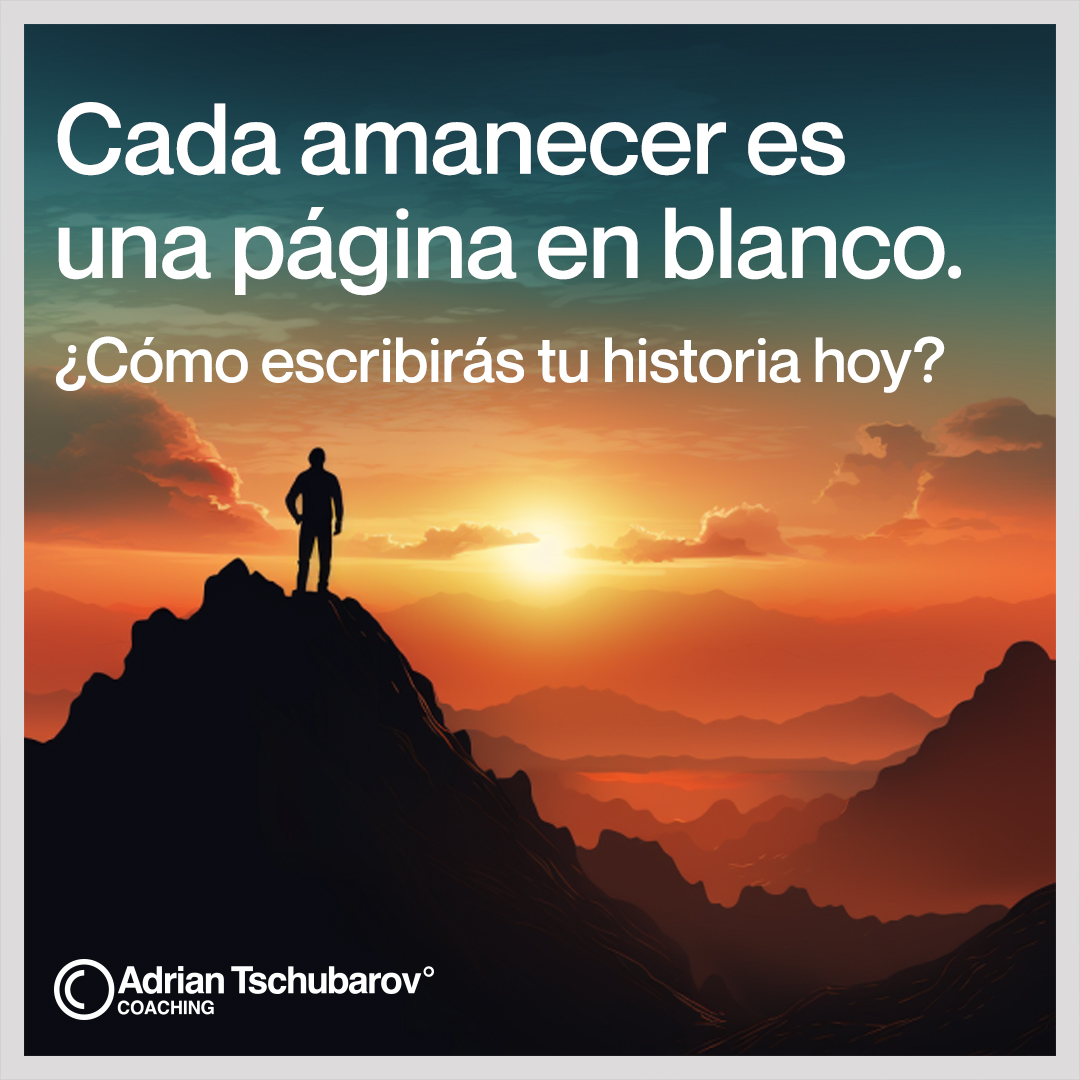 tschubarov's tweet photo. Cada amanecer te da una nueva #oportunidad para escribir ✍️ tu historia profesional. ¿Qué pasos 👣 darás hoy para alcanzar tus metas 🏁 de crecimiento 🌱, logros 🏆 y éxito 🏅?
#CoachingEjecutivo #Empresa #Metas #Aspiraciones #Crecimiento #Logros #Exito

https://t.co/jPCzrVWufH https://t.co/FF1jz99wQX