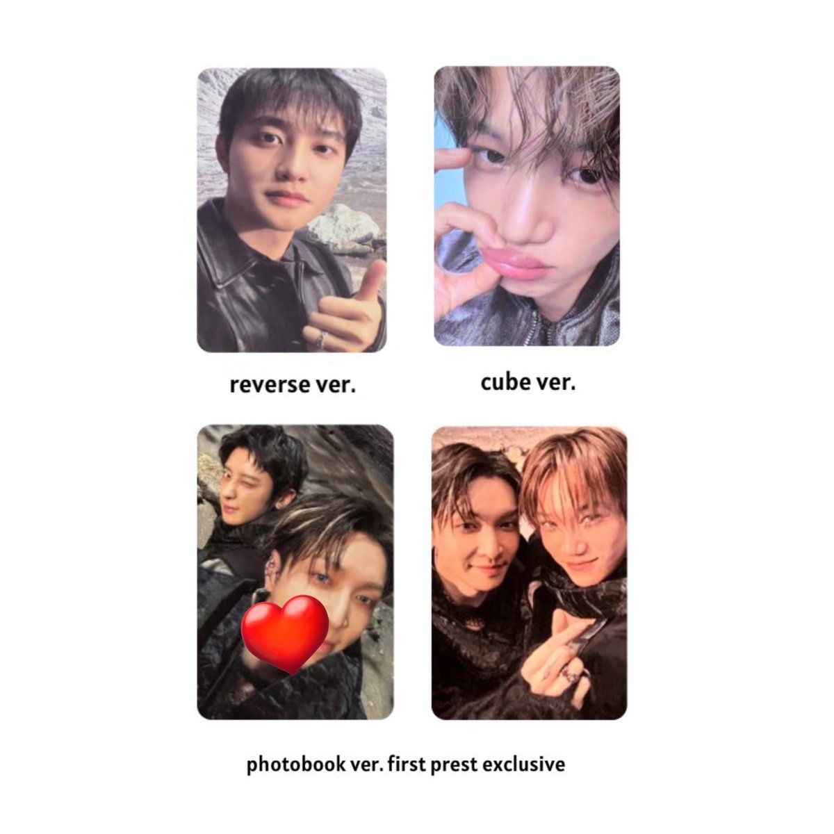 jgtpmja_'s tweet photo. @bsbexolove 検索より失礼します🙇🏻´-
こちらの❤のトレカを所持しているのですがお借りした画像の💖のニョルドと交換は可能でしょうか??ご検討よろしくお願いします🙌🏻♡ https://t.co/LitRN9wPPe