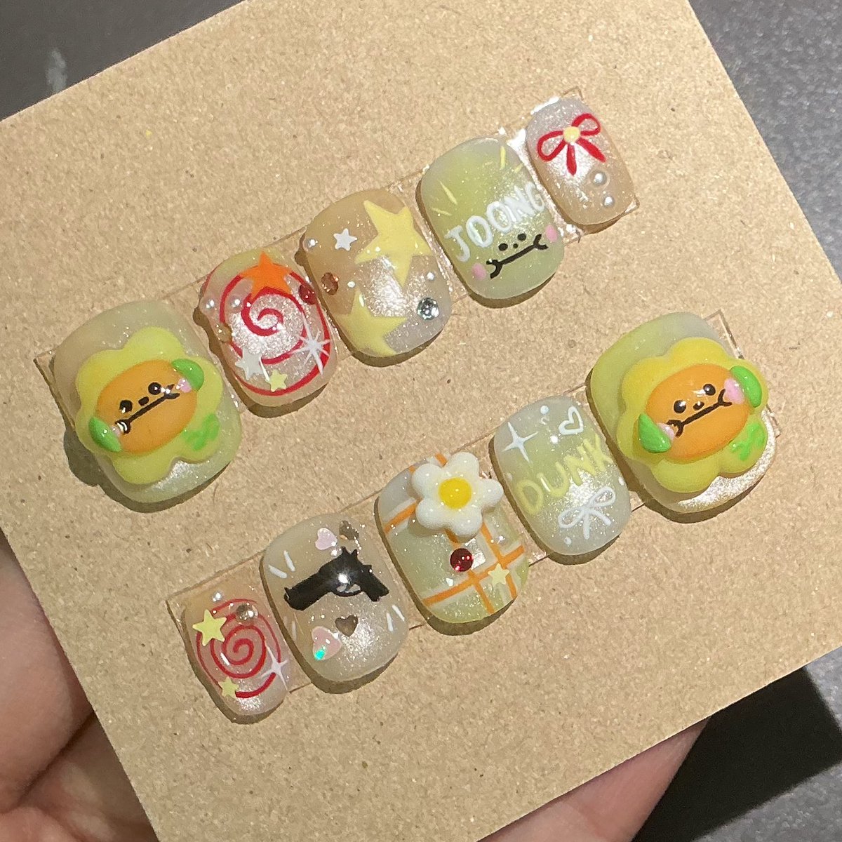 🎀 เล็บปลอมเจ้าหญิง 🎀 ส่งของทุกวัน ✨ tweet media