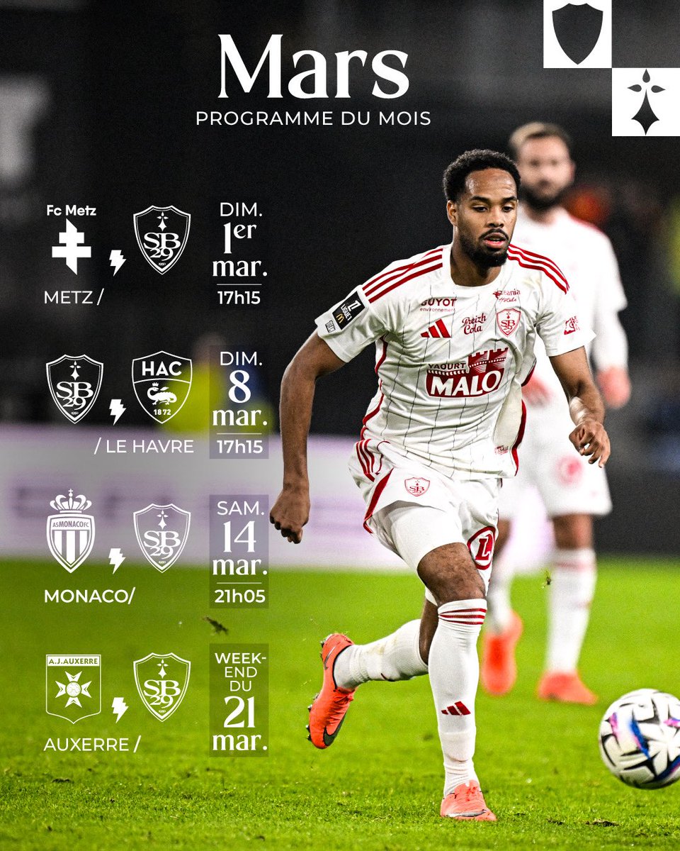 Stade Brestois 29 tweet media