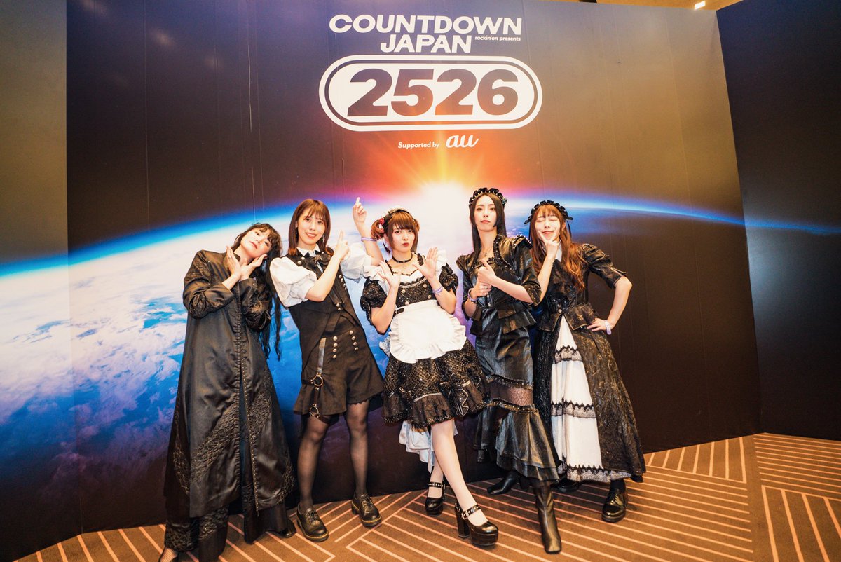 CDJ] COUNTDOWN JAPAN 25/26 #CDJ特番 BAND-MAID配信終了！ご覧