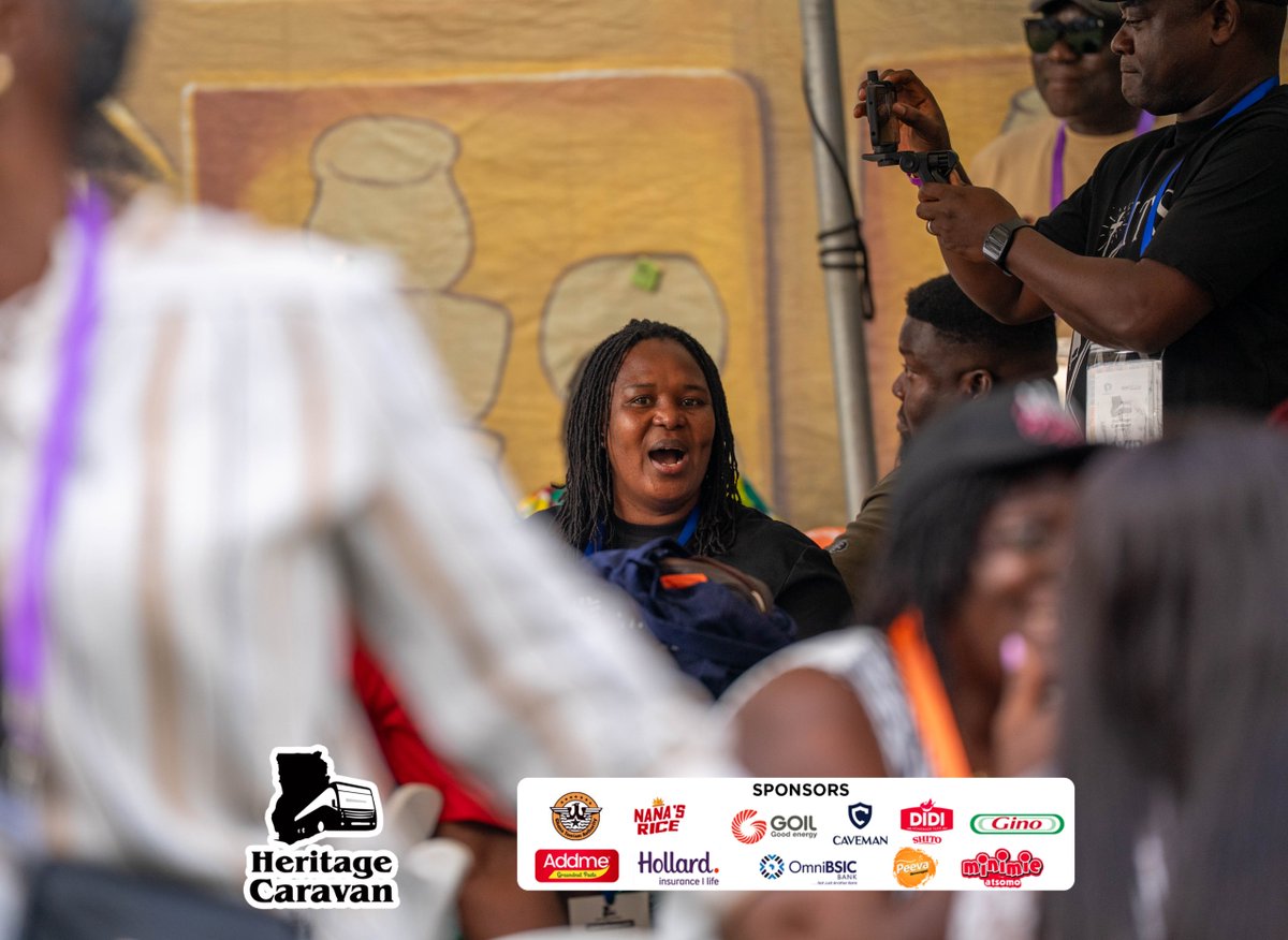 Channel1TVGHA's tweet photo. New friendships are already forming, while old pals reunite. The Heritage Caravan is the ultimate networking space.

#HeritageCaravan2026 #HeritageCaravan
#HeritageMonth
#HeritageMonth2026
#CitiFM
#ChannelOneTV https://t.co/3530PaPC82