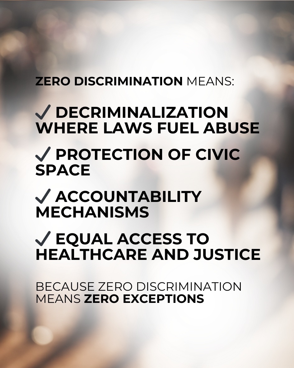 allianceforph's tweet photo. In EECA, people living with HIV, LGBTIQ+ individuals, sex workers, and people who use drugs continue to face systemic discrimination — in healthcare settings, from law enforcement, and in access to services and protection.

#ZeroDiscriminationDay #PeopleFirst https://t.co/rG9Pt7TdGF