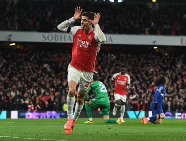 OssamaFPL's tweet image. ➡️ — أرقام كاي هافرتز ضد تشيلسي:

🏃‍♂️ — 4 مباريات في جميع المسابقات.
🥇 — 2 هدفين في الدوري.
🏆 — 1 هدف في كأس الرابطة (Carabao Cup). — 

📍 #Havertz #Arsenal